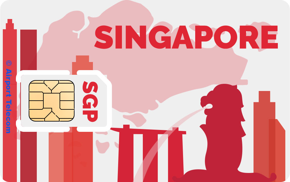 Koop uw prepaid SIM kaart voor Singapore op Schiphol