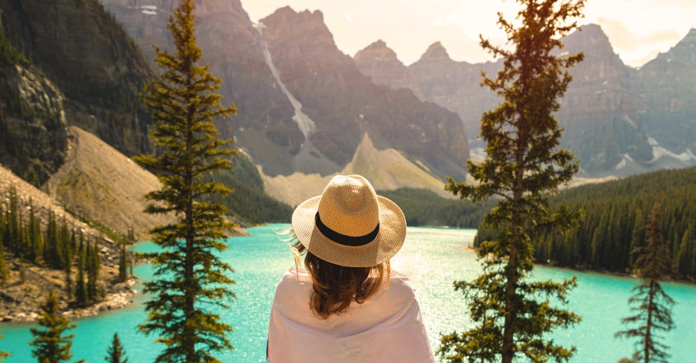 Online blijven in Banff National Park