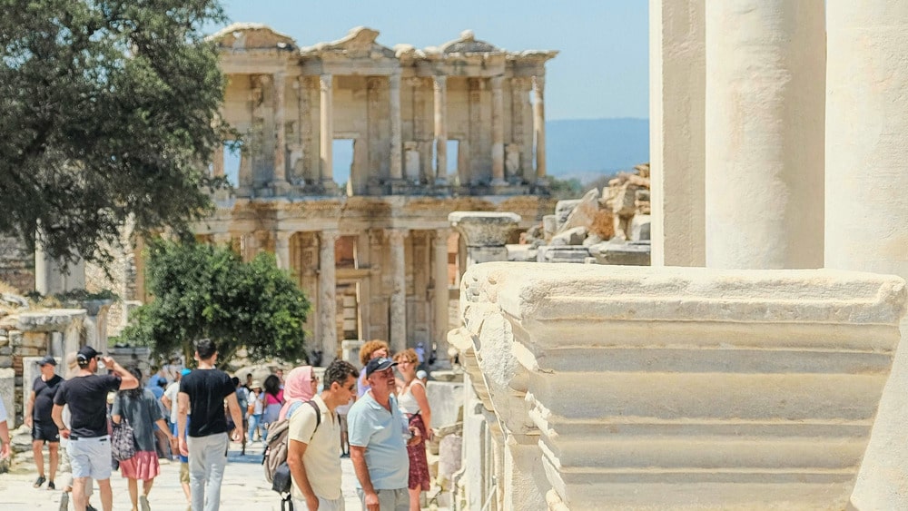 Bezoek aan de antieke stad Efeze in Turkije