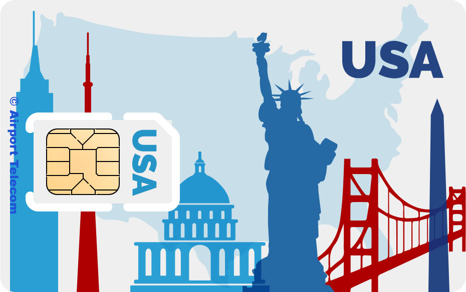 Buy SIM card for round trip United States